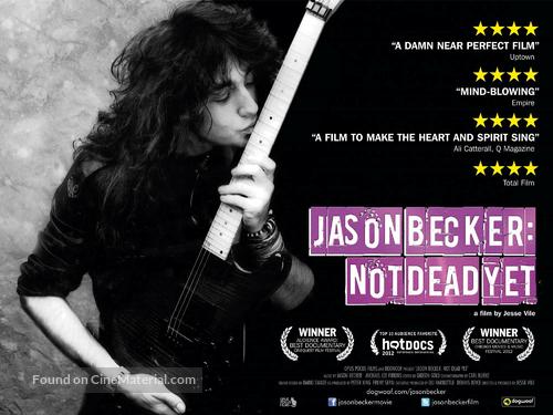 Jason Becker: Not Dead Yet - British Movie Poster