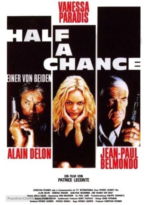 Une chance sur deux - German Movie Poster