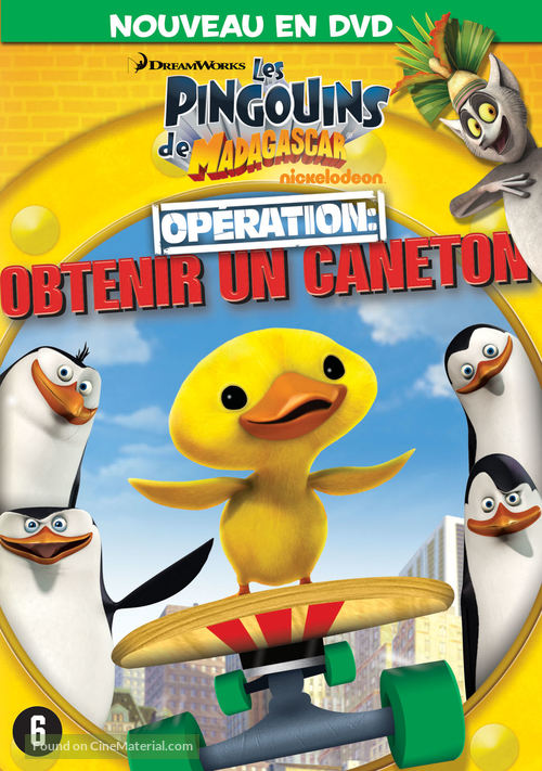 The Penguins of Madagascar - Operation: Get Ducky - Belgian DVD movie cover