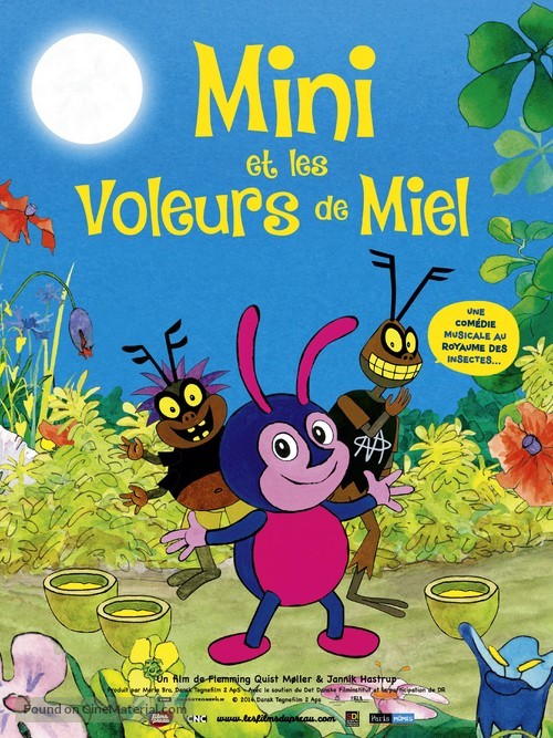 Cykelmyggen og Minibillen - French Movie Poster