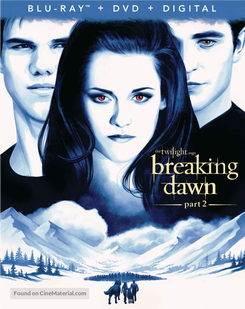 The Twilight Saga: Breaking Dawn - Part 2 - Blu-Ray movie cover