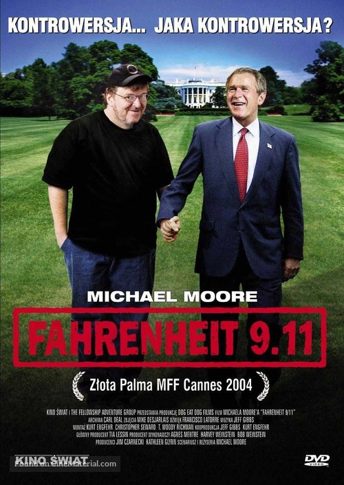 Fahrenheit 9/11 - Polish Movie Cover