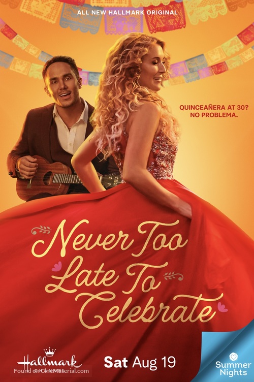 Never Too Late to Celebrate - Movie Poster