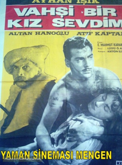 Vahsi bir kiz sevdim - Turkish Movie Poster