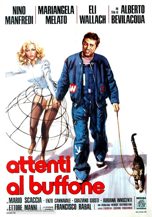 Attenti al buffone - Italian Movie Poster