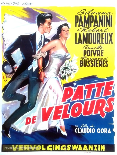 L&#039;incantevole nemica - Belgian Movie Poster