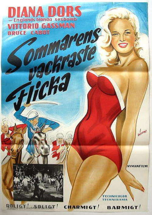 La ragazza del palio - Swedish Movie Poster