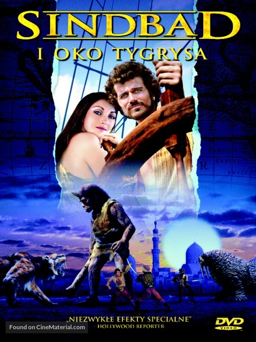 Sinbad and the Eye of the Tiger - Polish Movie Cover