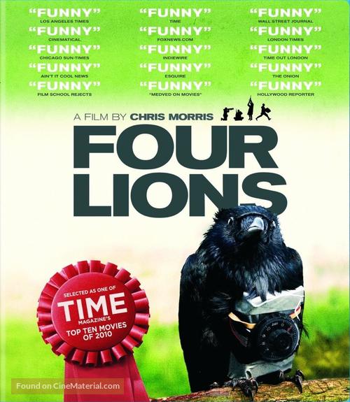 Four Lions - Blu-Ray movie cover