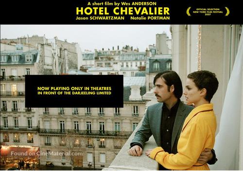 Hotel Chevalier - poster