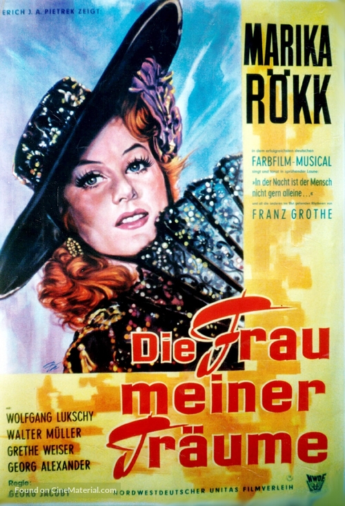 Die Frau meiner Tr&auml;ume - German Movie Poster