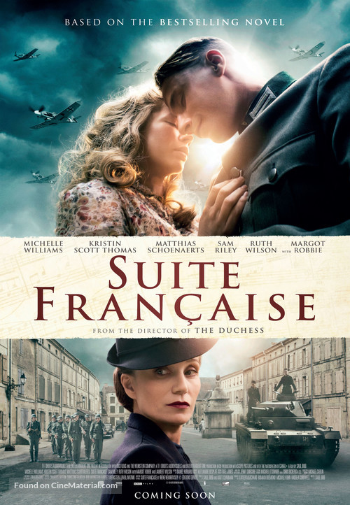 Suite Fran&ccedil;aise - Canadian Movie Poster