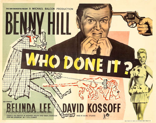 Who Done It? - British Movie Poster