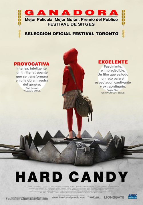Hard Candy - Uruguayan Movie Poster