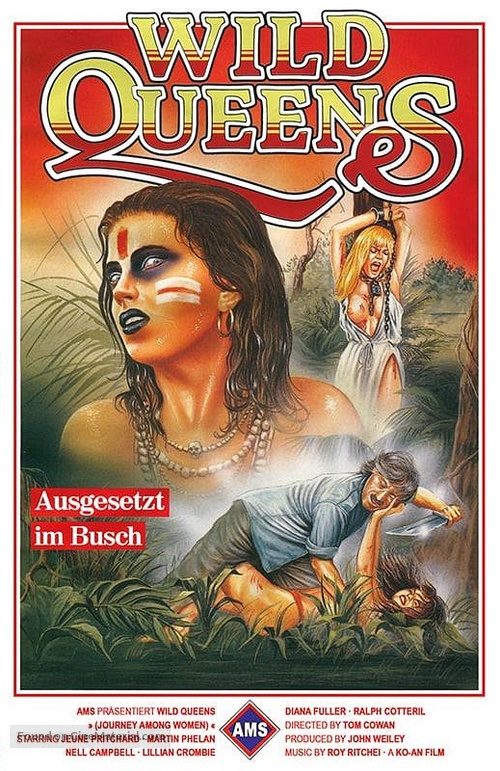 Journey Among Women - German DVD movie cover