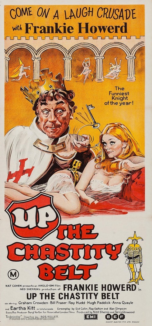 Up the Chastity Belt - Australian Movie Poster