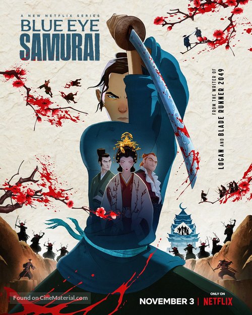 &quot;Blue Eye Samurai&quot; - Movie Poster