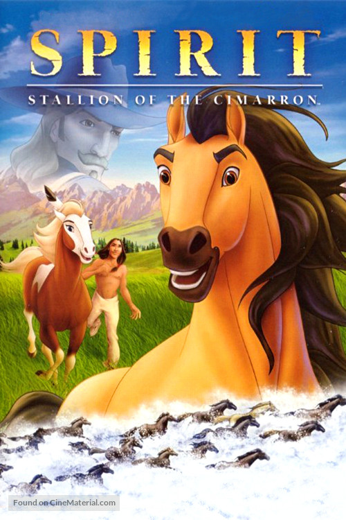 Spirit: Stallion of the Cimarron - DVD movie cover