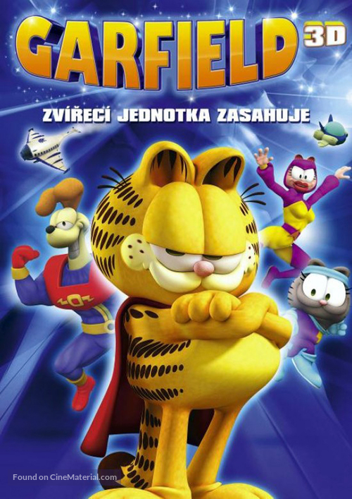 Garfield&#039;s Pet Force - Czech DVD movie cover