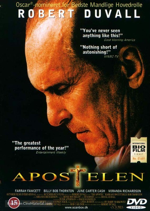 The Apostle - Danish Movie Cover