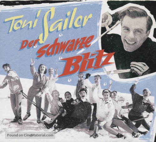 Der schwarze Blitz - German Movie Poster