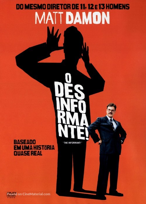 The Informant - Brazilian Movie Cover