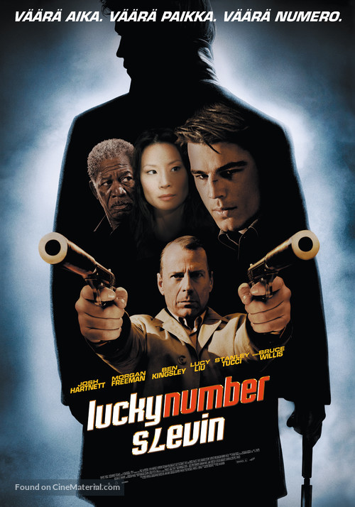 Lucky Number Slevin - Finnish Movie Poster