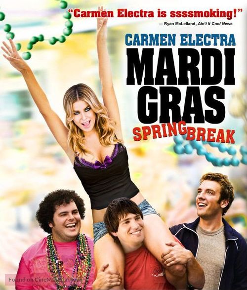 Mardi Gras: Spring Break - Blu-Ray movie cover