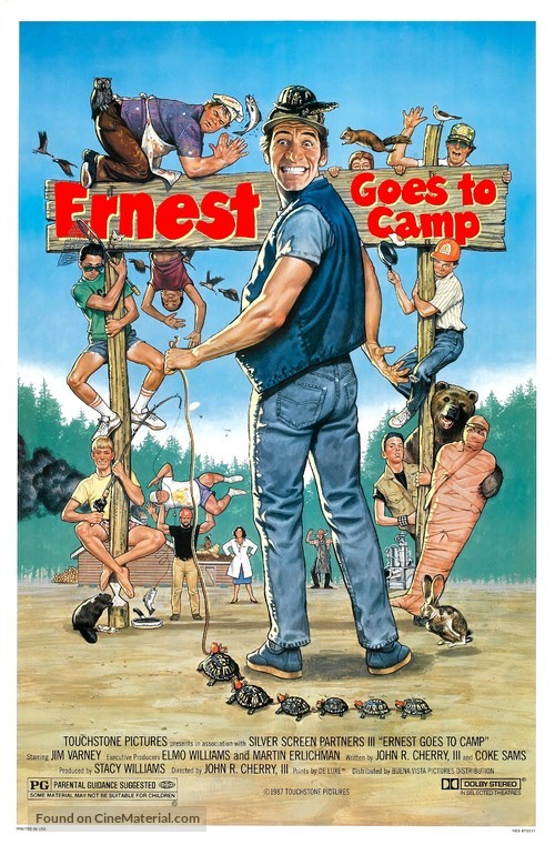 Ernest Goes to Camp - Movie Poster