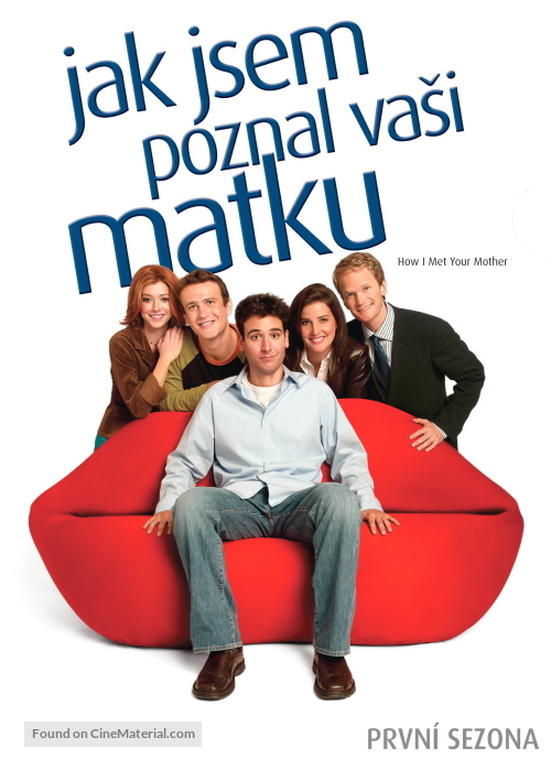 &quot;How I Met Your Mother&quot; - Czech DVD movie cover