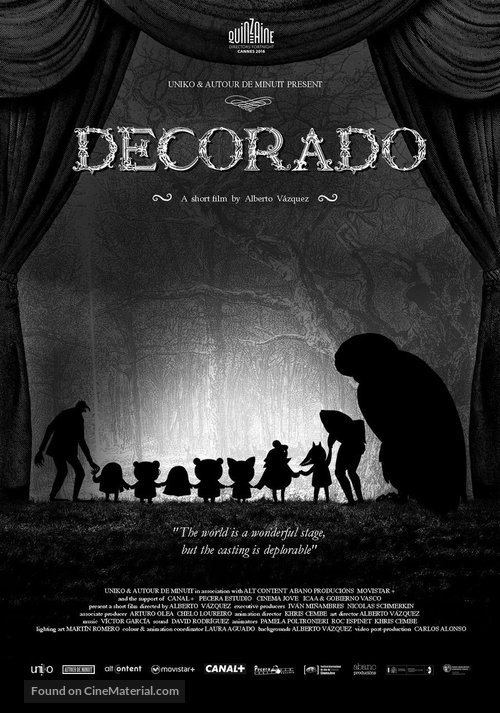 Decorado - French Movie Poster