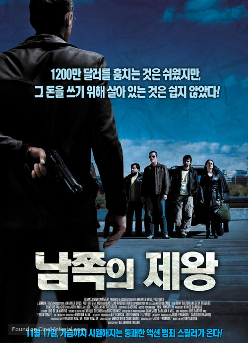 Sultanes del Sur - South Korean Movie Poster