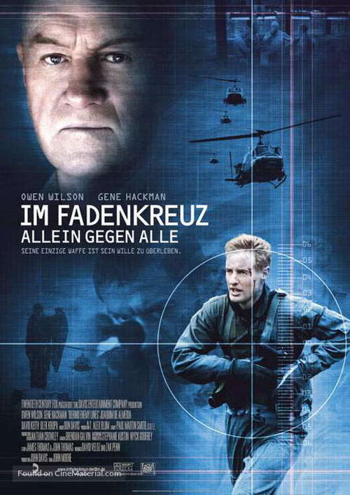 Behind Enemy Lines - German Movie Poster