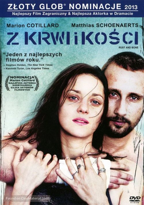 De rouille et d&#039;os - Polish DVD movie cover