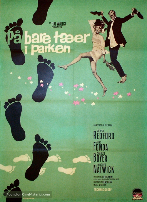 Barefoot in the Park - Danish Movie Poster