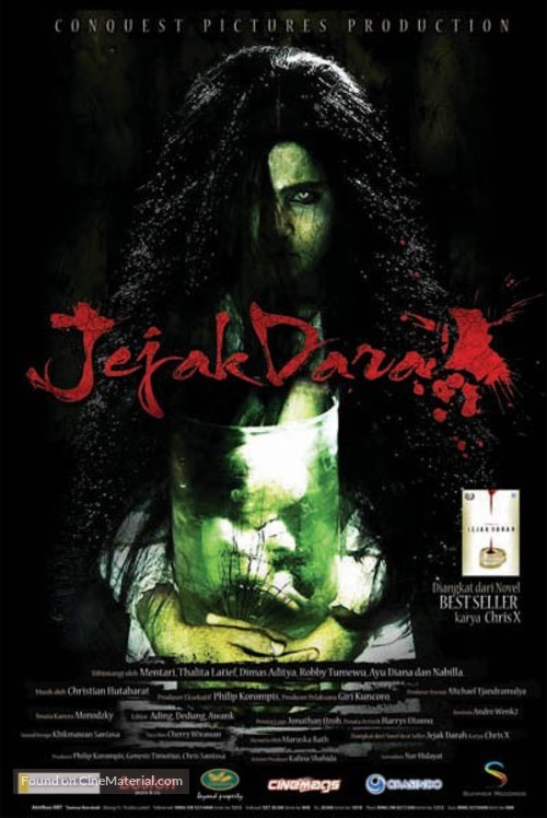 Jejak darah - Indonesian Movie Poster