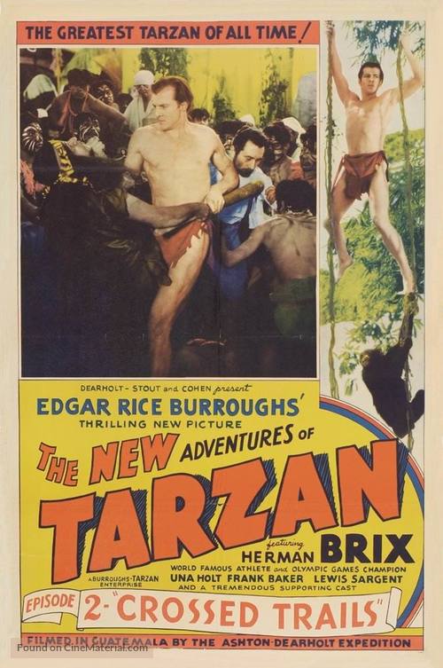 The New Adventures of Tarzan - Movie Poster