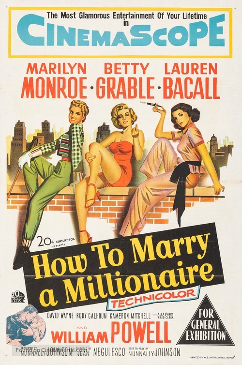 How to Marry a Millionaire - Australian Movie Poster