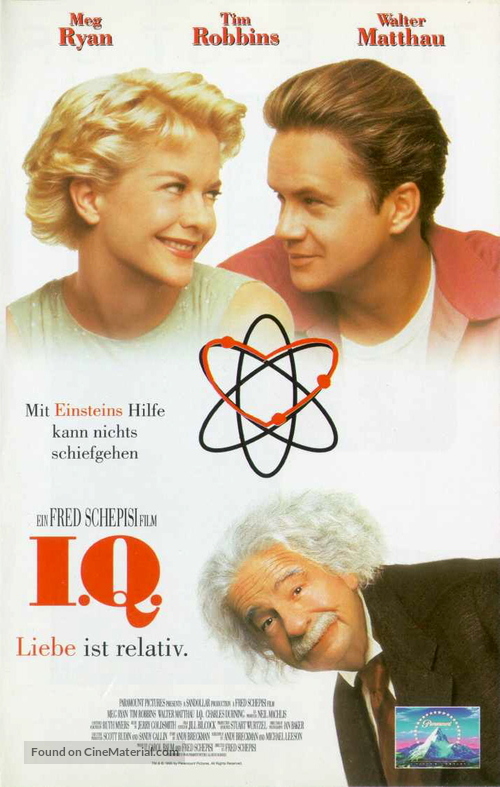 I.Q. - German Movie Cover