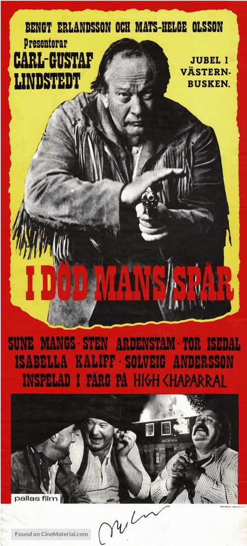 I d&ouml;d mans sp&aring;r - Movie Poster