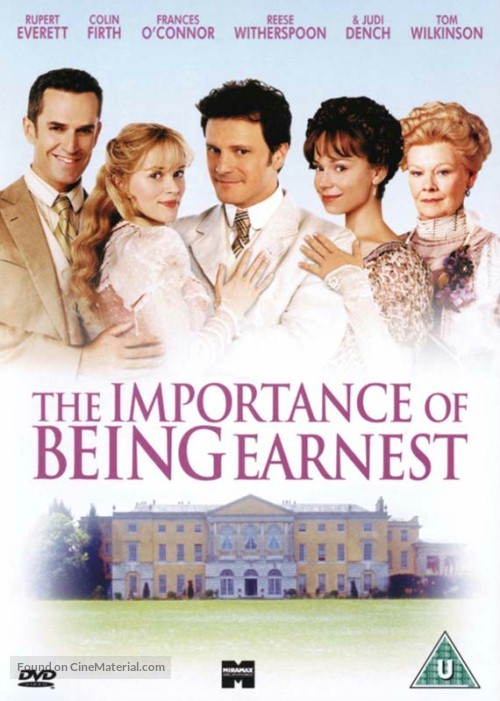 The Importance of Being Earnest - British Movie Cover