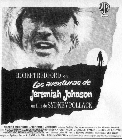 Jeremiah Johnson - Spanish Movie Poster
