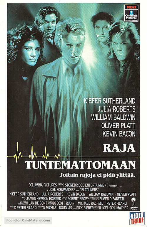 Flatliners - Finnish VHS movie cover