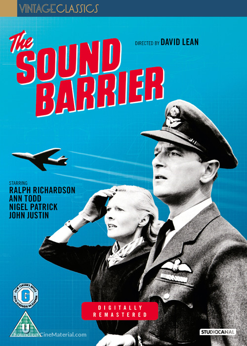 The Sound Barrier - British DVD movie cover
