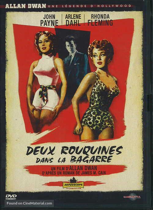 Slightly Scarlet - French DVD movie cover