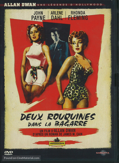 Slightly Scarlet - French DVD movie cover