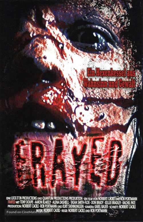Frayed - German DVD movie cover