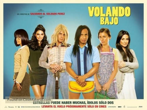 Volando Bajo - Mexican Movie Poster