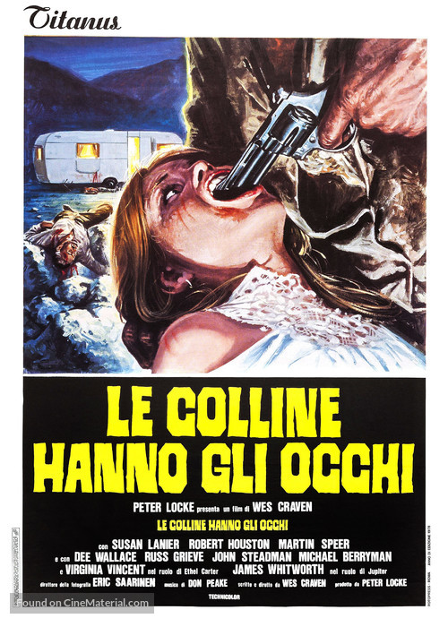 The Hills Have Eyes - Italian Movie Poster