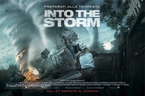 Into the Storm - Italian Movie Poster